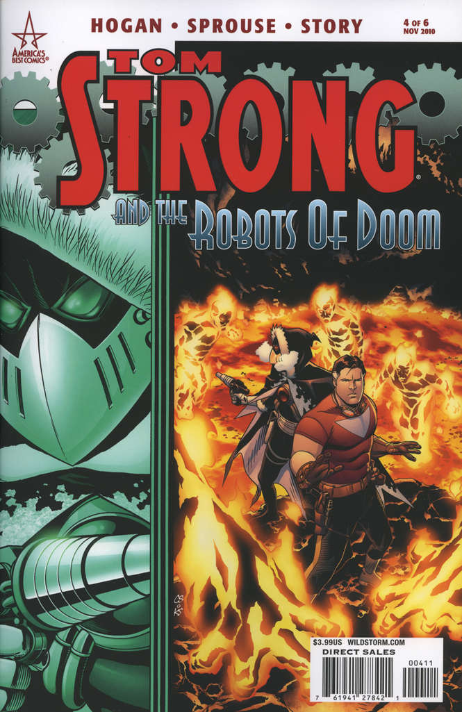 Tom Strong and the Robots Of Doom #4