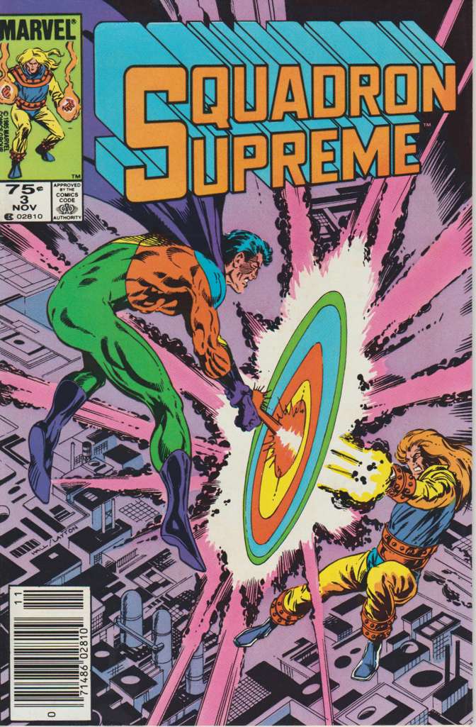 Squadron Supreme #3 Newsstand Edition