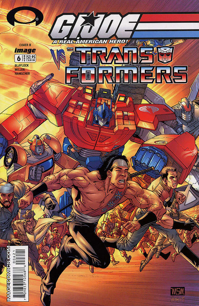 G.I. Joe vs. The Transformers #6 Variation B