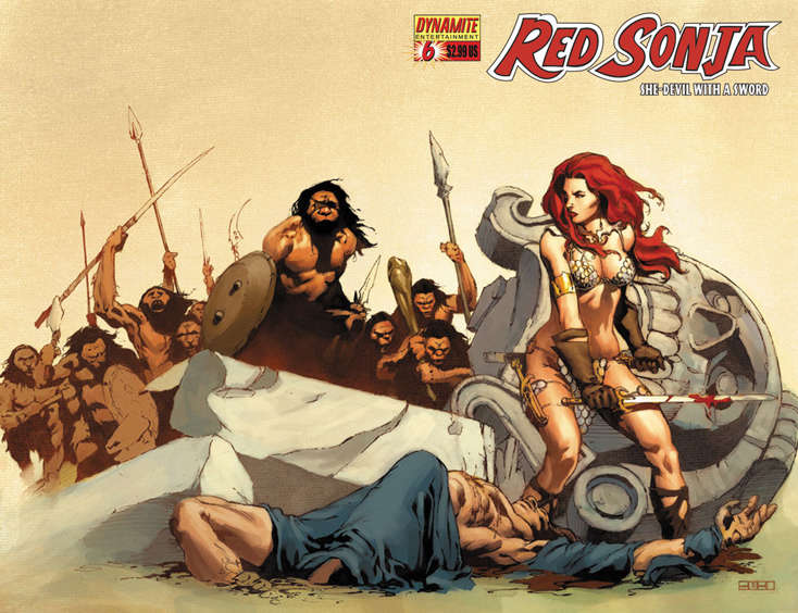 Red Sonja (Dynamite) #6 Variation A