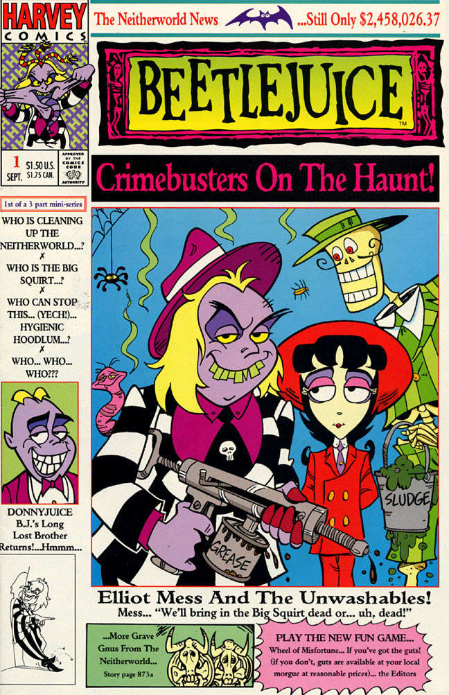 Beetlejuice: Elliot Mess and the Unwashables