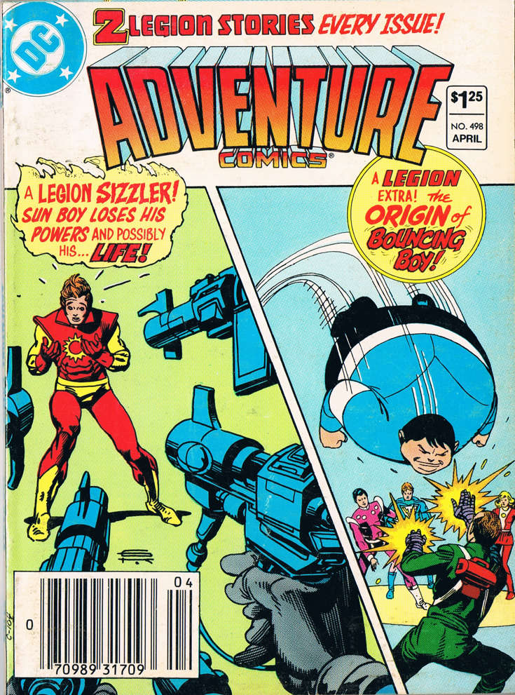 Adventure Comics #498 Newsstand Edition