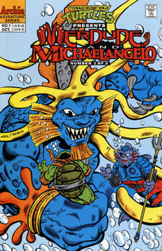 Teenage Mutant Ninja Turtles Presents Merdude and Michaelangelo