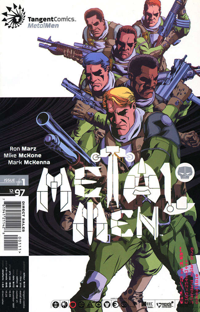 Tangent Comics/Metal Men #1