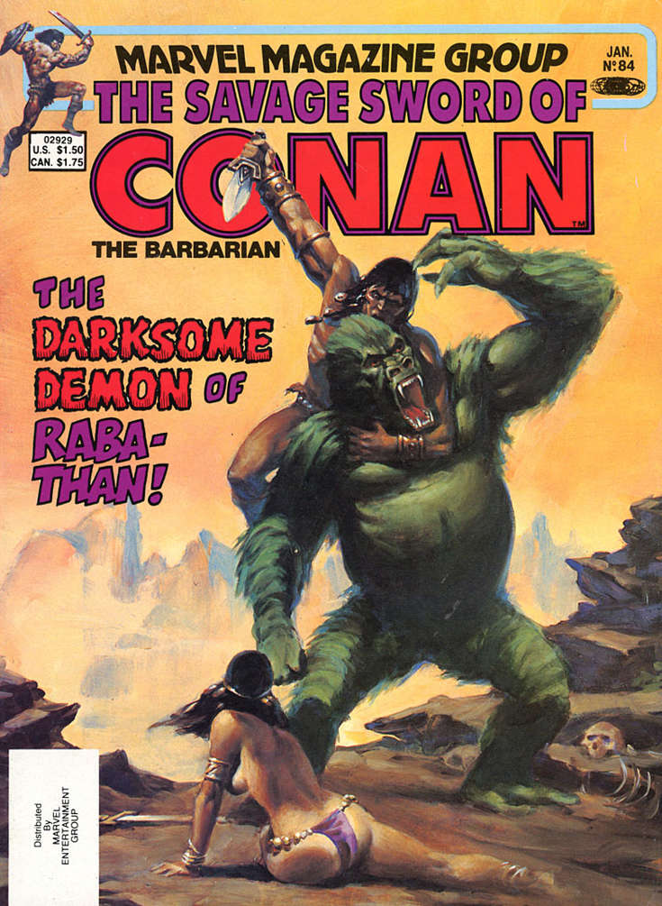 Savage Sword of Conan #84
