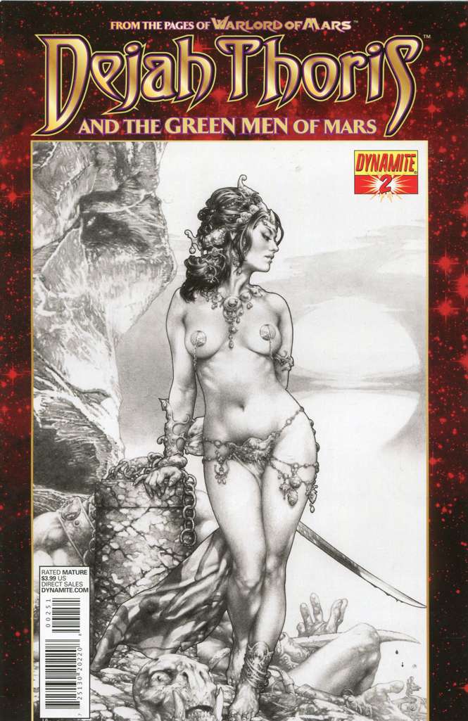 Dejah Thoris and the Green Men of Mars #2 Variation D