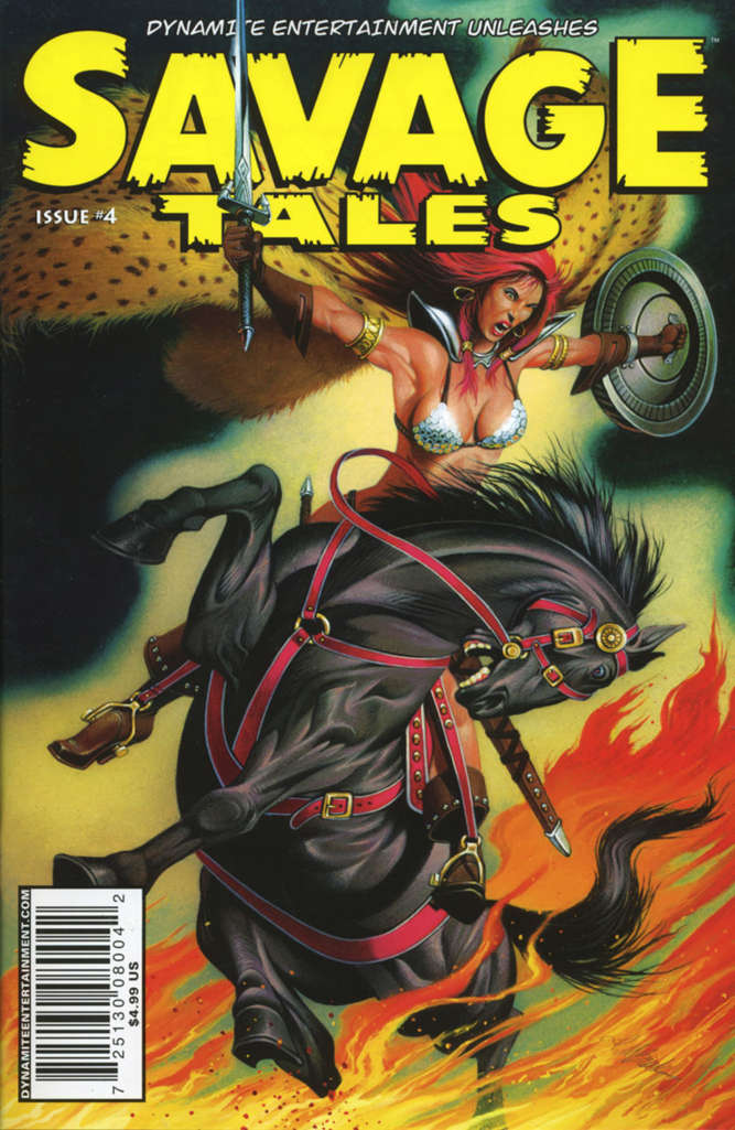 Savage Tales (Dynamite) #4 Variation B