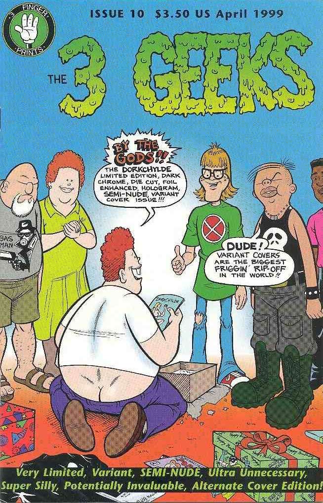 The 3 Geeks #10 Variation A