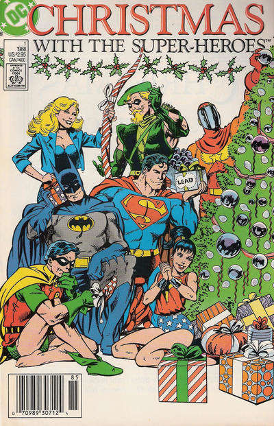 Christmas with the Super-Heroes #1 Newsstand Edition