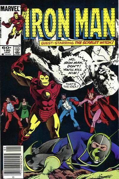 Iron Man (1st Series) #190 Newsstand Edition