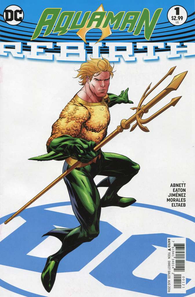 Aquaman: Rebirth #1 Variation A
