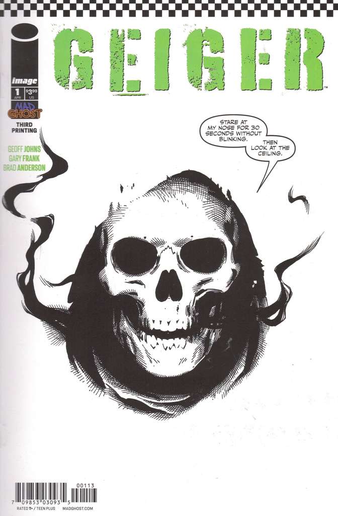 Geiger #1  - 3rd printing