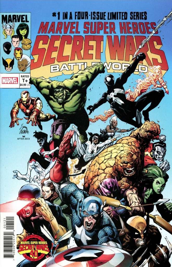 Marvel Super Heroes Secret Wars: Battleworld #1 Variation A