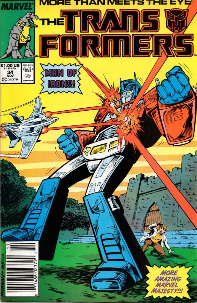 The Transformers #34 Newsstand Edition