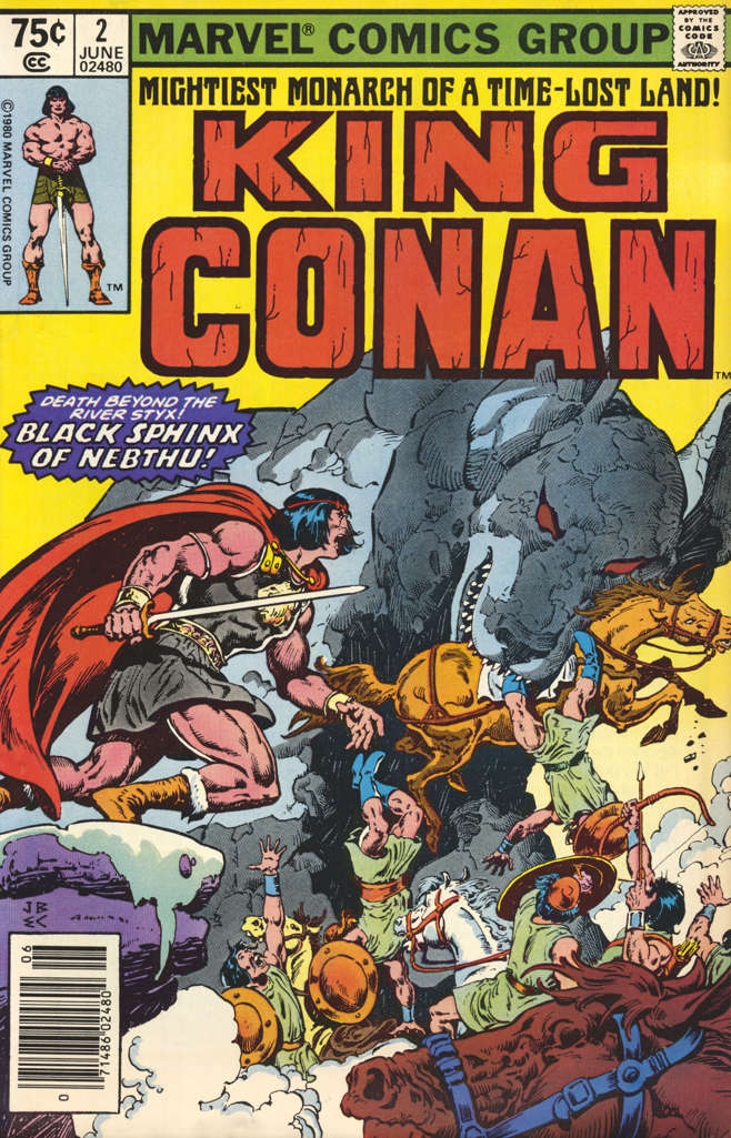 King Conan #2 Newsstand Edition