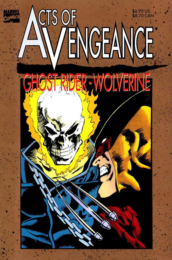 Wolverine and Ghost Rider in Acts of Vengeance Book #1