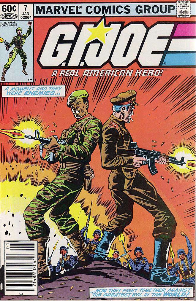 G.I. Joe, a Real American Hero #7 Newsstand Edition
