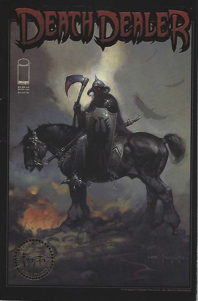 Death Dealer (Frank Frazetta’s…) #1  - 2nd printing
