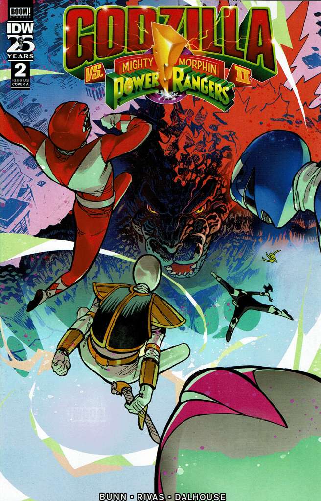 Godzilla Vs. The Mighty Morphin Power Rangers II #2 Variation A