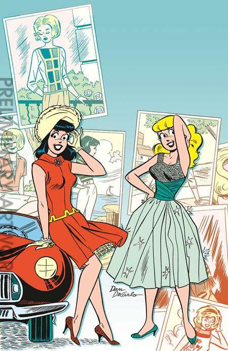 Archie Comics 85th Anniversary Presents: Betty & Veronica Fashion Pages #1 Variation D