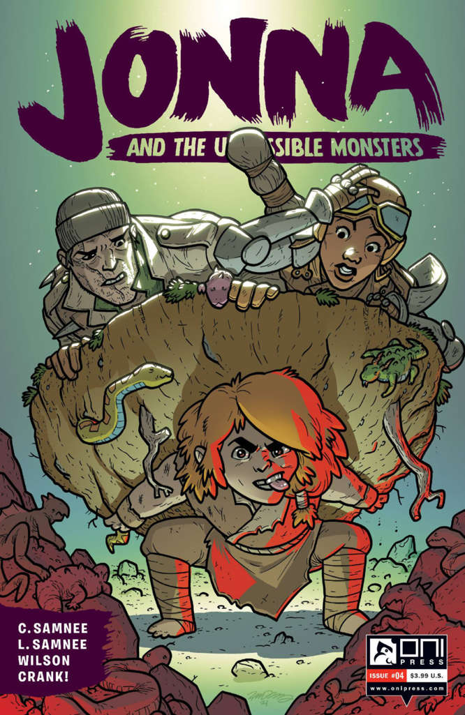 Jonna and the Unpossible Monsters #4 Variation B