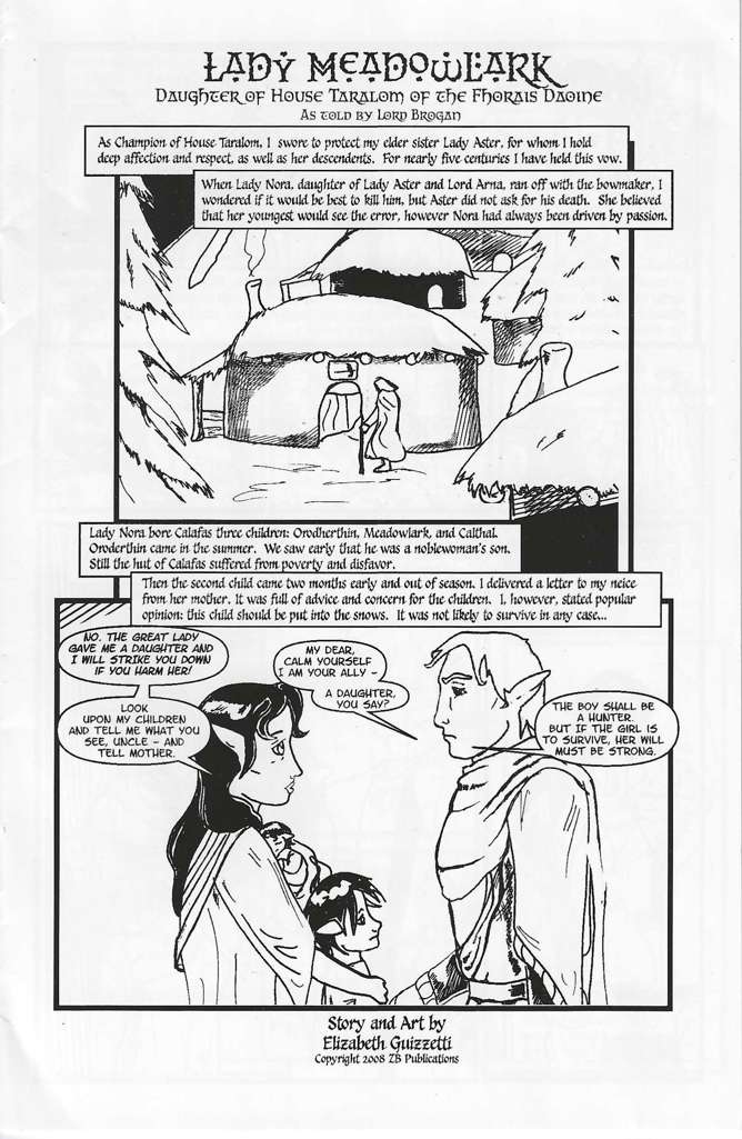 Lady Meadowlark: Daughter of House Taralom of the Fhorais Daoine