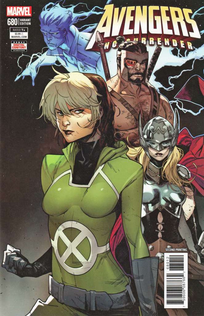 The Avengers #680  - 2nd printing