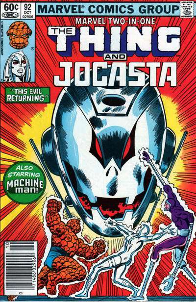 Marvel Two-In-One #92 Newsstand Edition