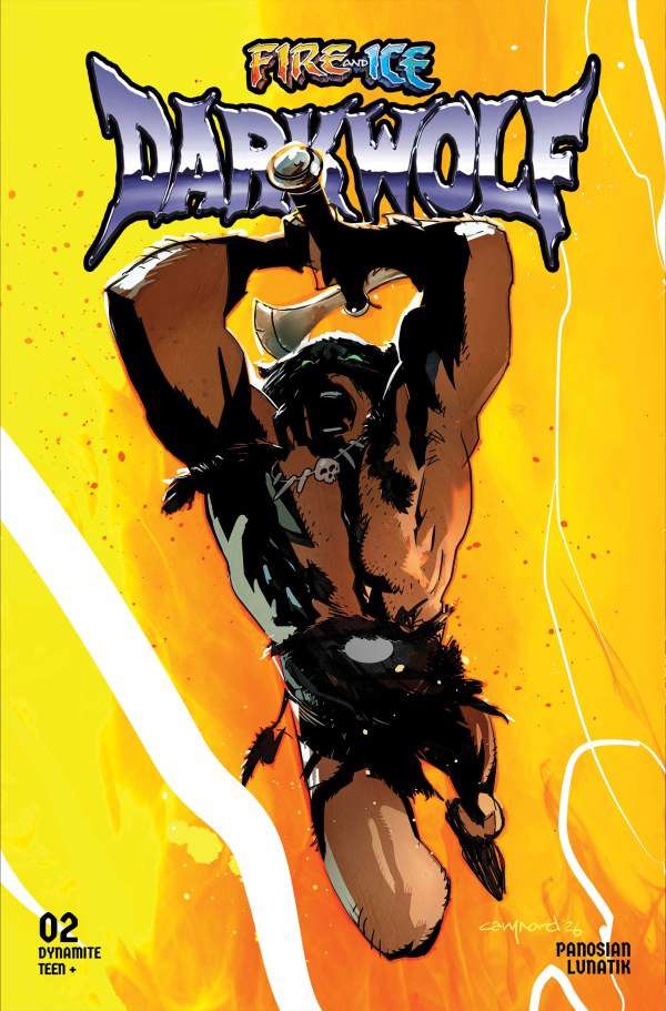 Fire and Ice: Darkwolf #2 Variation E
