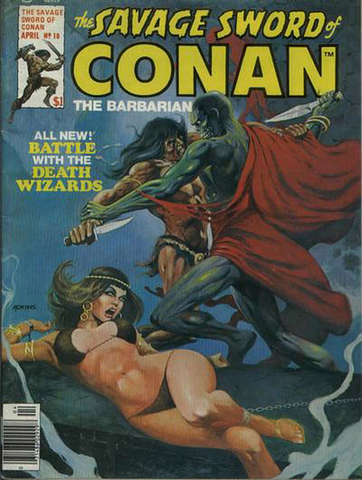 Savage Sword of Conan #18