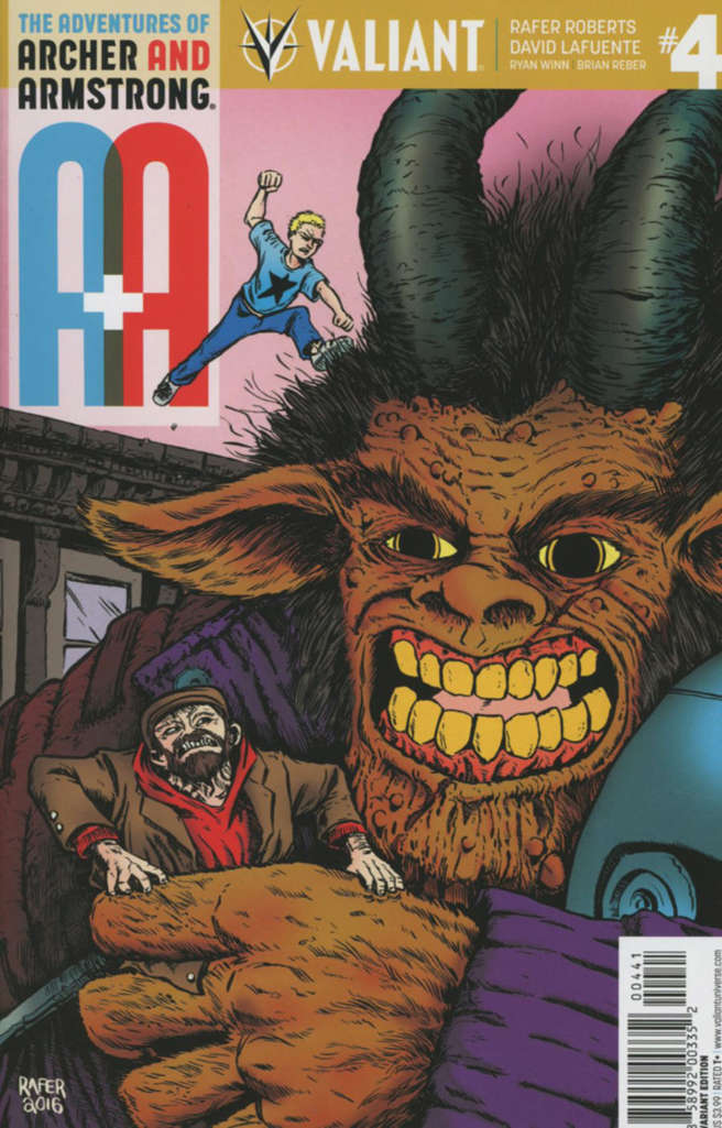 A&A: The Adventures of Archer & Armstrong #4 Variation D
