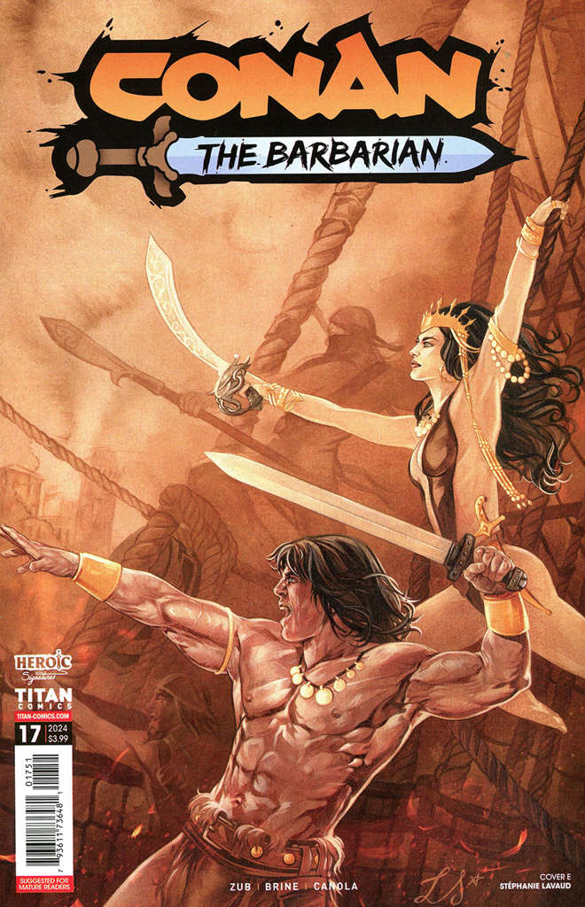 Conan: The Barbarian (Titan) #17 Variation E