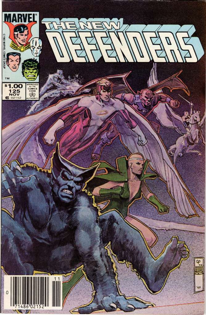 The Defenders #125 Newsstand Edition