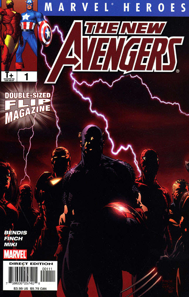 Marvel Heroes Flip Magazine