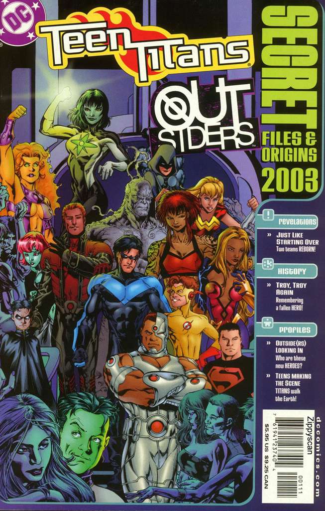 Teen Titans/Outsiders Secret Files 2003 #1