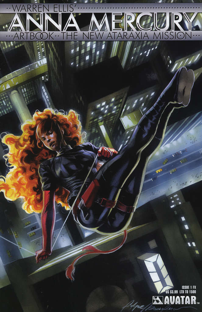 Anna Mercury Artbook: The New Ataraxia Mission #1 Variation F