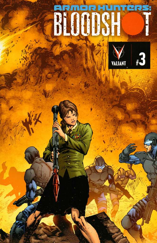 Armor Hunters: Bloodshot #3 Variation B