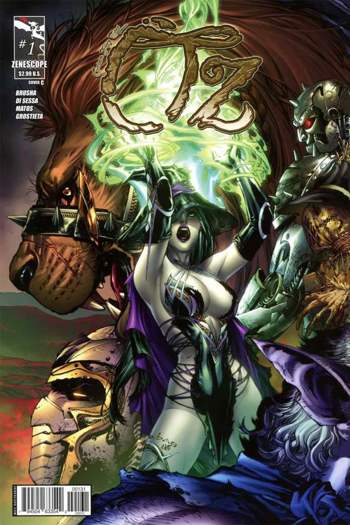 Grimm Fairy Tales presents Oz #1 Variation C