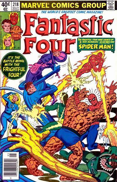 Fantastic Four (Vol. 1) #218 Newsstand Edition