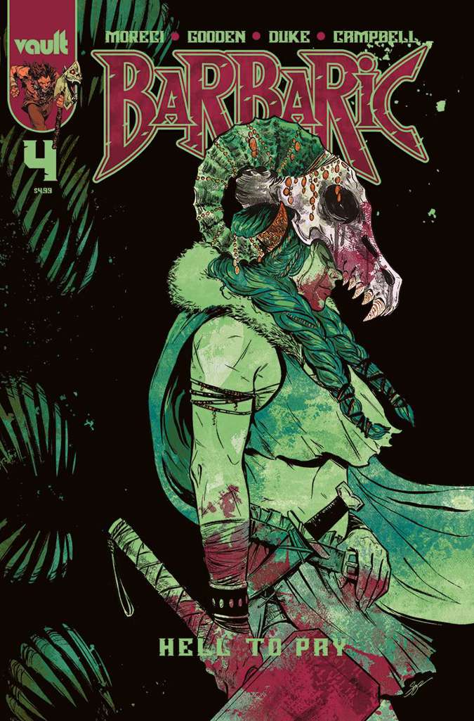 Barbaric: Hell to Pay #4 Variation A