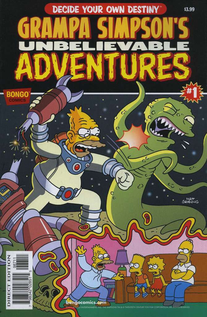 Simpsons One-Shot Wonders: Grampa