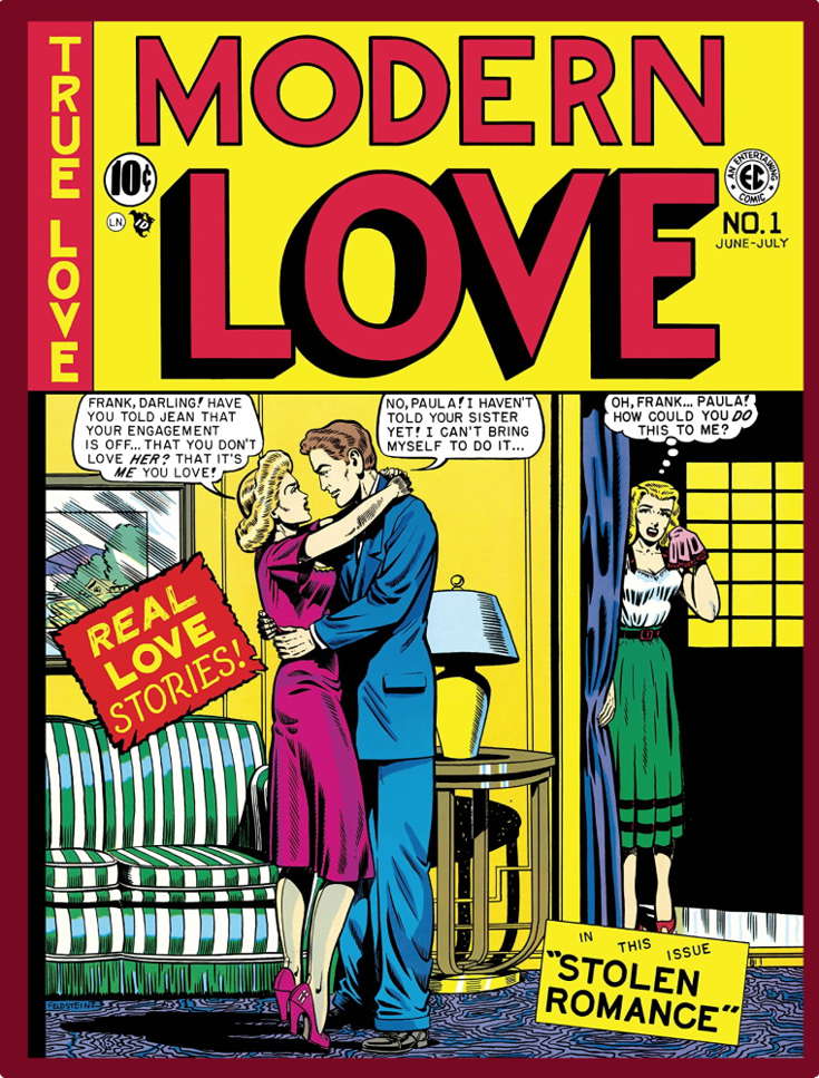 The Complete E.C. Library: Modern Love/A Moon, A Girl… Romance/Saddle Romances