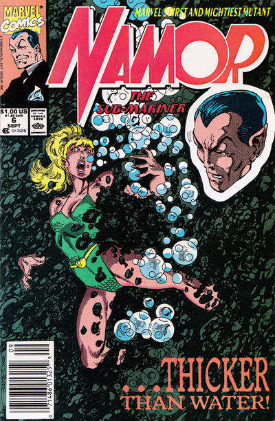 Namor, The Sub-Mariner #6 Newsstand Edition