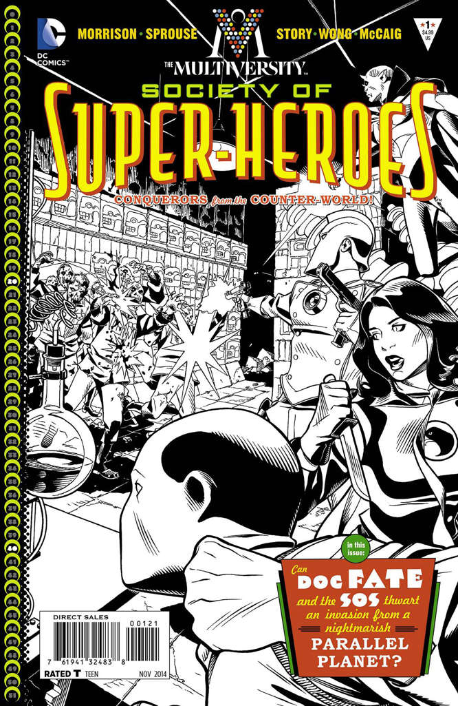 The Multiversity: The Society of Super-Heroes: Conquerors of the Counter-World #1 Variation A