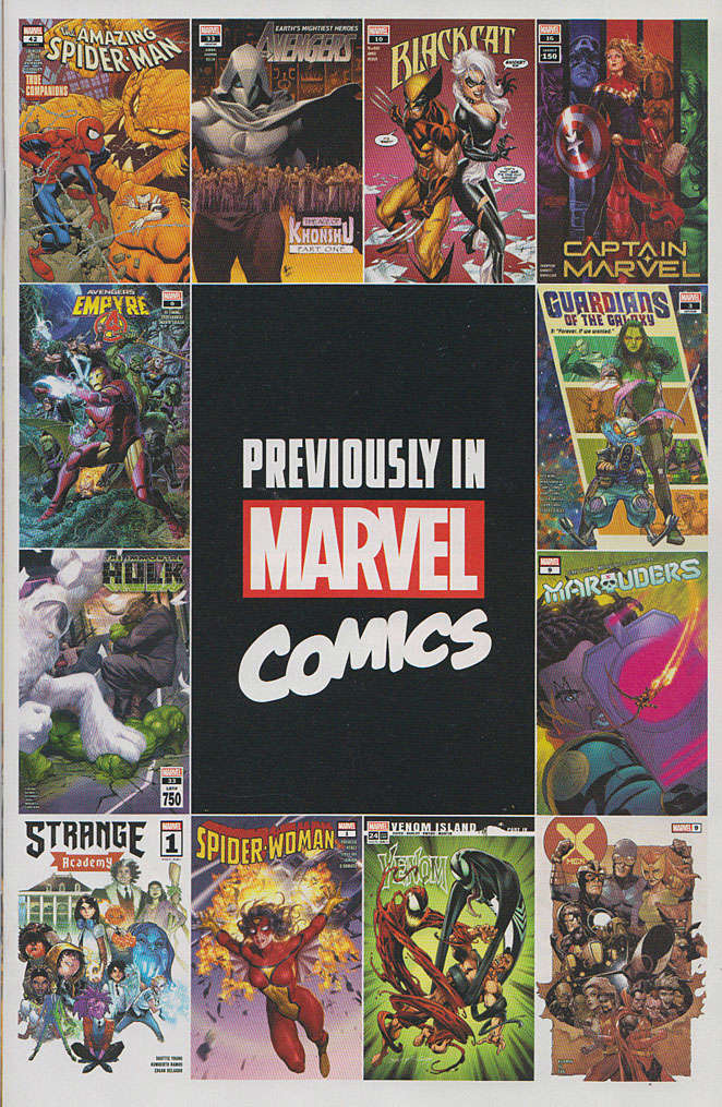 Previously in Marvel Comics