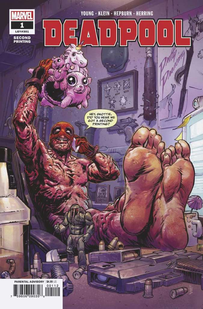 Deadpool (6th Series) #1  - 2nd printing