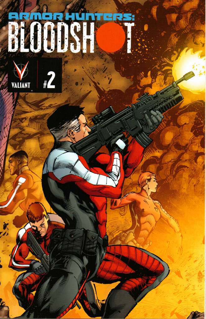 Armor Hunters: Bloodshot #2 Variation B