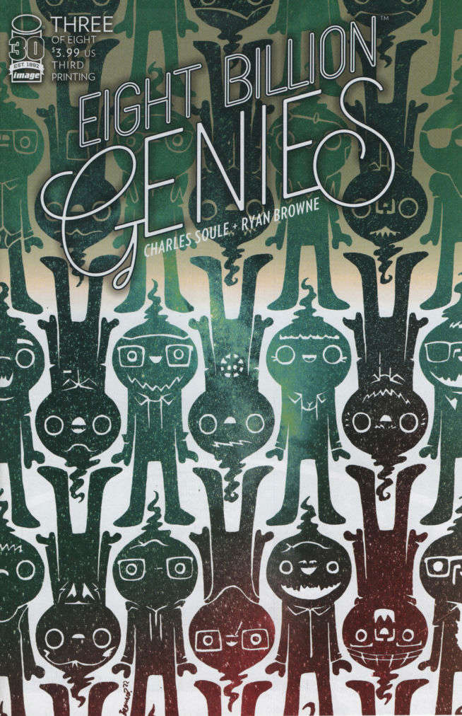 Eight Billion Genies #3  - 3rd printing
