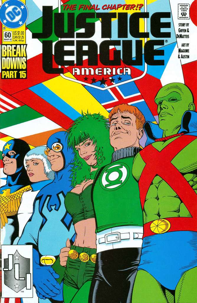 Justice League America #60