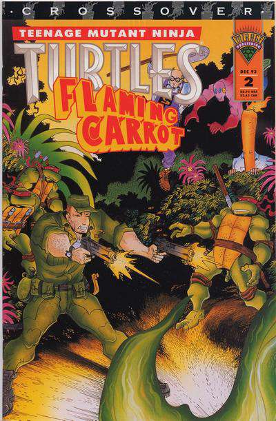 Teenage Mutant Ninja Turtles/Flaming Carrot Crossover #2